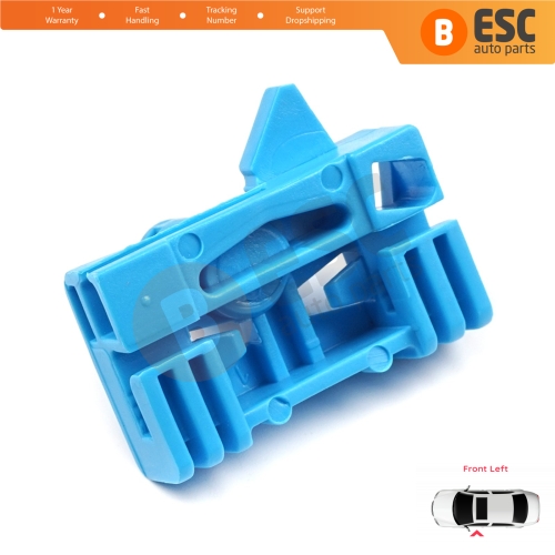 Window Regulator Repair Clips Left Door for Renault Clio MK2 BB CB SB 1998-2012 2/3-Door HB Coupe Van 7700842247