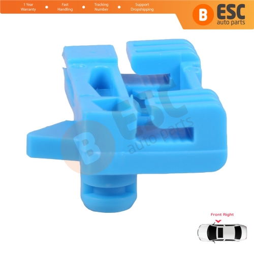 Window Regulator Repair Clips Right Door for Renault Clio MK2 BB CB SB 1998-2012 2/3-Door HB Coupe Van 7700842246