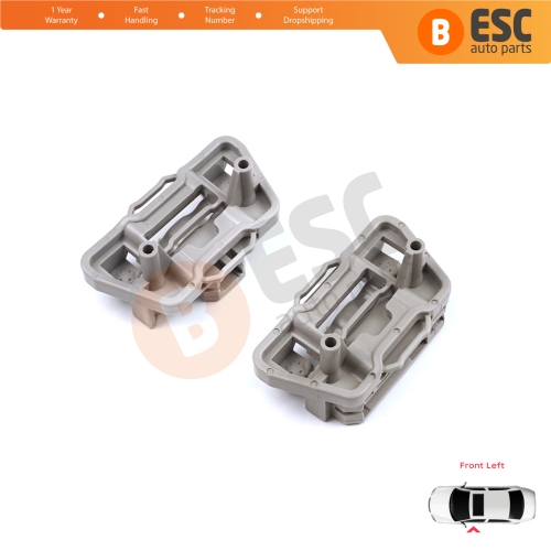 Power Window Regulator Repair Clips Front Left for Ford Focus MK1 Jaguar S-Type X-Type Lincoln LS 4/5 Door 1138216