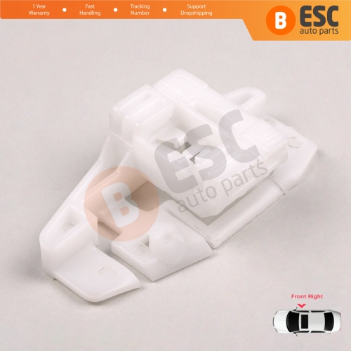 Window Regulator Repair Clips Front Right Door for Renault Scenic MK2 JM0/1 Modus F/JP0 Citroen C3 MK1 FC FN Xsara N2 N0 8200118775