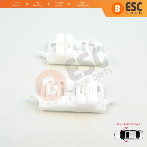 Window Regulator Repair Clips A+B Left or Right Door for Ford Fiesta MK5 JD JH WS BE256 2002–2008 2/3 Door Hatchback Coupe Van 2S51B23200