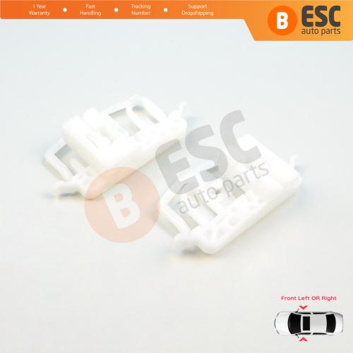 Window Regulator Repair Clips A+B Left or Right Door for Ford Fiesta MK5 JD JH WS BE256 2002–2008 2/3 Door Hatchback Coupe Van 2S51B23200