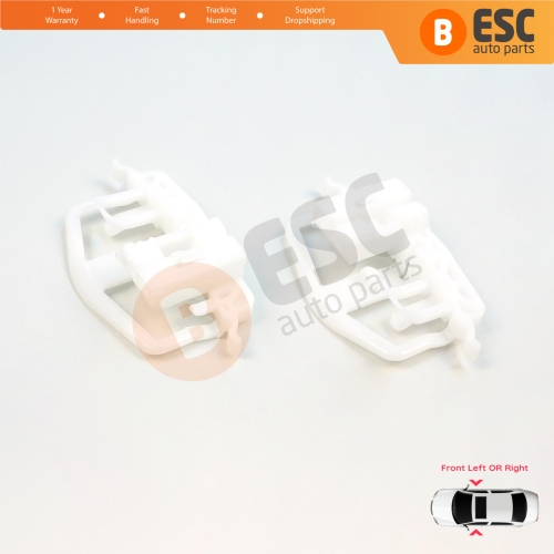 Window Regulator Repair Clips A+B Left or Right Door for Ford Fiesta MK5 JD JH WS BE256 2002–2008 2/3 Door Hatchback Coupe Van 2S51B23200