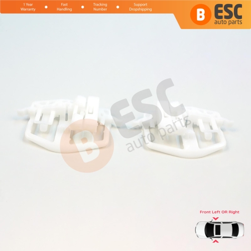 Window Regulator Repair Clips A+B Left or Right Door for Ford Fiesta MK5 JD JH WS BE256 2002–2008 2/3 Door Hatchback Coupe Van 2S51B23200