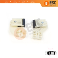 Window Regulator Repair Clips Front Left L1+L2  for VW Polo MK4 6Q 9A 9N 9N3 9A4 4/5-Door Hatchback Sedan 6Q4837461