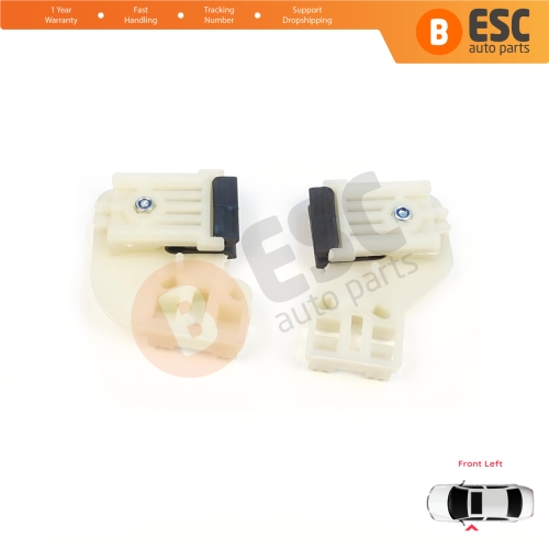 Window Regulator Repair Clips Front Left L1+L2  for VW Polo MK4 6Q 9A 9N 9N3 9A4 4/5-Door Hatchback Sedan 6Q4837461