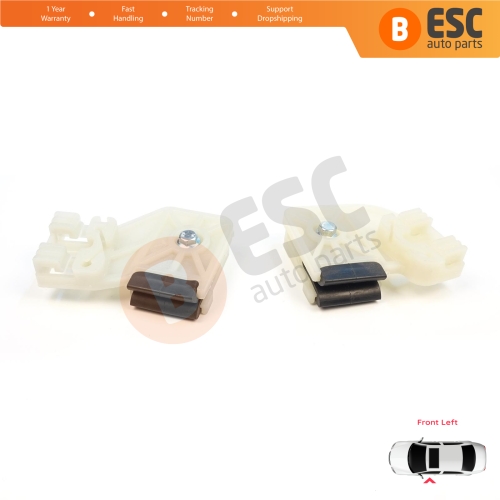 Window Regulator Repair Clips Front Left L1+L2  for VW Polo MK4 6Q 9A 9N 9N3 9A4 4/5-Door Hatchback Sedan 6Q4837461