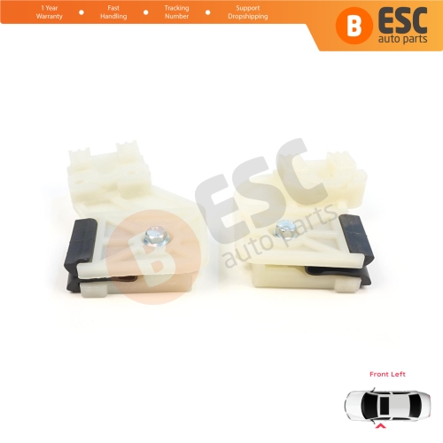 Window Regulator Repair Clips Front Left L1+L2  for VW Polo MK4 6Q 9A 9N 9N3 9A4 4/5-Door Hatchback Sedan 6Q4837461