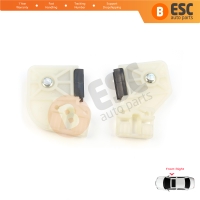 Window Regulator Repair Clips R1+R2 Front Right Door for VW Polo MK4 6Q 9A 9N 9N3 9A4 4/5-Door Hatchback Sedan 6Q4837462