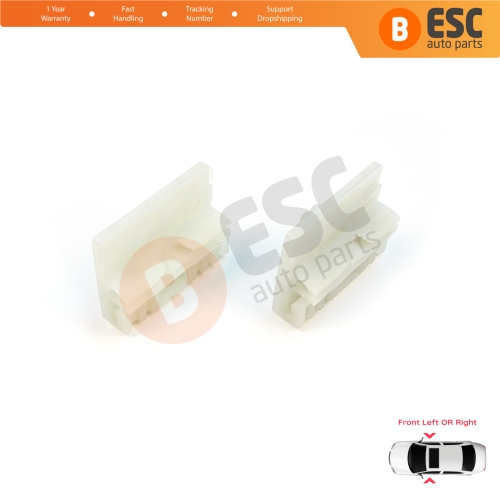 Window Regulator Repair Clips A+B Front for Audi A4 B6 B7 Seat Exeo 3R VW Touareg MK1 7L Porsche Cayenne MK1 8E0837461