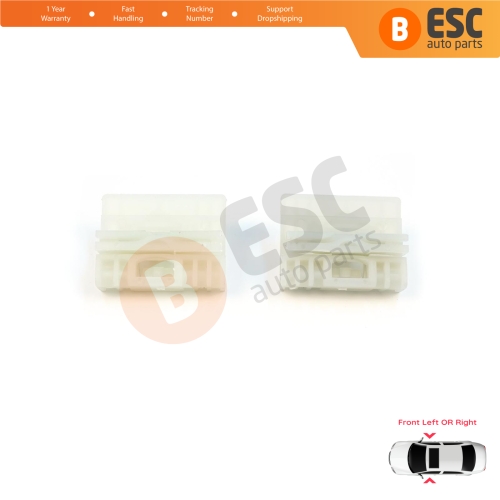 Window Regulator Repair Clips A+B Front for Audi A4 B6 B7 Seat Exeo 3R VW Touareg MK1 7L Porsche Cayenne MK1 8E0837461