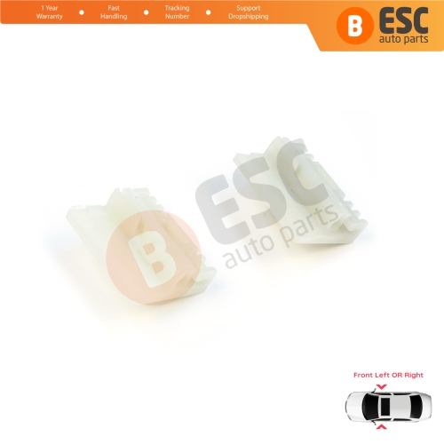 Window Regulator Repair Clips A+B Front for Audi A4 B6 B7 Seat Exeo 3R VW Touareg MK1 7L Porsche Cayenne MK1 8E0837461