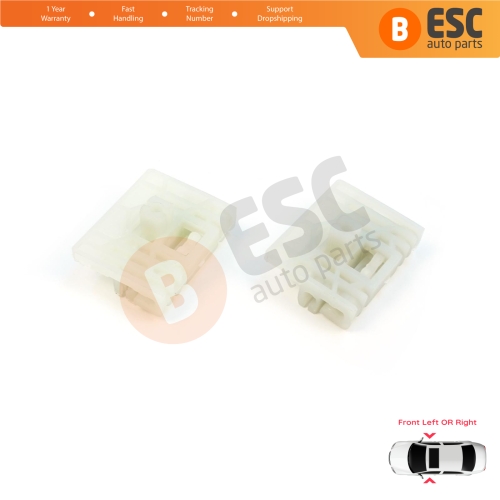 Window Regulator Repair Clips A+B Front for Audi A4 B6 B7 Seat Exeo 3R VW Touareg MK1 7L Porsche Cayenne MK1 8E0837461