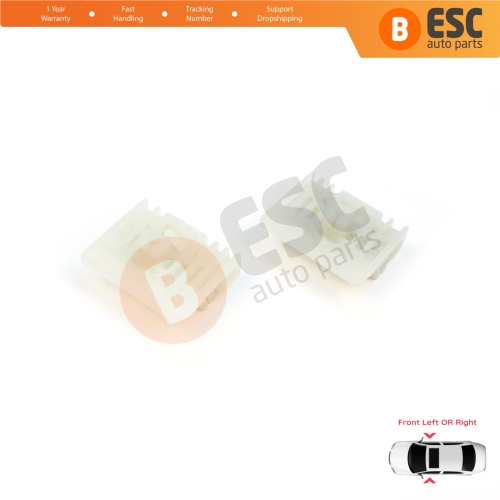 Window Regulator Repair Clips A+B Front for Audi A4 B6 B7 Seat Exeo 3R VW Touareg MK1 7L Porsche Cayenne MK1 8E0837461