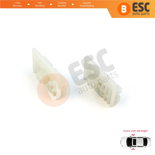 Window Regulator Repair Clips A+B Front for Audi A4 B6 B7 Seat Exeo 3R VW Touareg MK1 7L Porsche Cayenne MK1 8E0837461