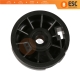Window Regulator Repair Cable Roll Gear Reel Wheel Pulley Right Door for Renault Megane 2 Peugeot 206 Opel Meriva Citroen C3 8201010925