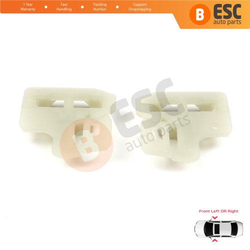 Window Regulator Repair Clips Front Left or Right Door for BMW X5 E53 2000-2006 51338254911 51338254912