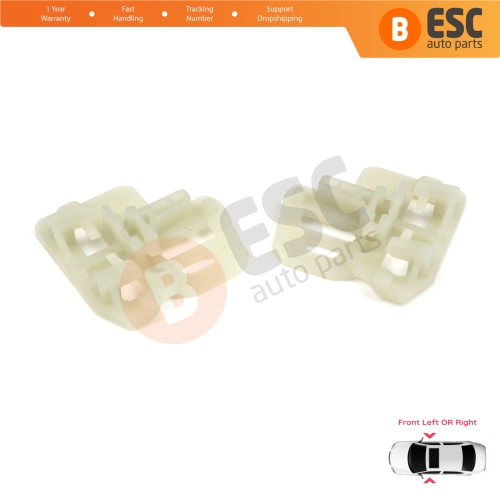 Window Regulator Repair Clips Front Left or Right Door for BMW X5 E53 2000-2006 51338254911 51338254912