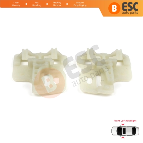 Window Regulator Repair Clips Front Left or Right Door for BMW X5 E53 2000-2006 51338254911 51338254912
