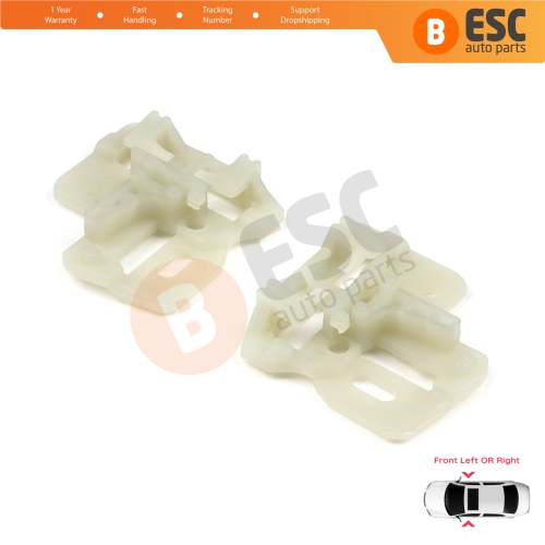 Window Regulator Repair Clips Front Left or Right Door for BMW X5 E53 2000-2006 51338254911 51338254912