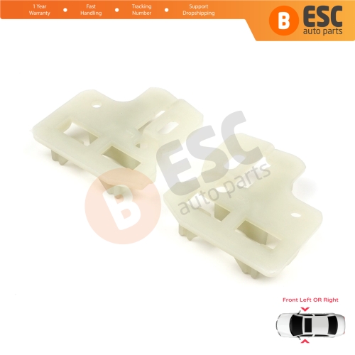 Window Regulator Repair Clips Front Left or Right Door for BMW X5 E53 2000-2006 51338254911 51338254912
