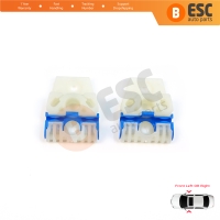 Window Regulator Repair Clips A+B Front for VW Golf MK5 2003-2009 Jetta A5 1K 2005-2010 1K4837461