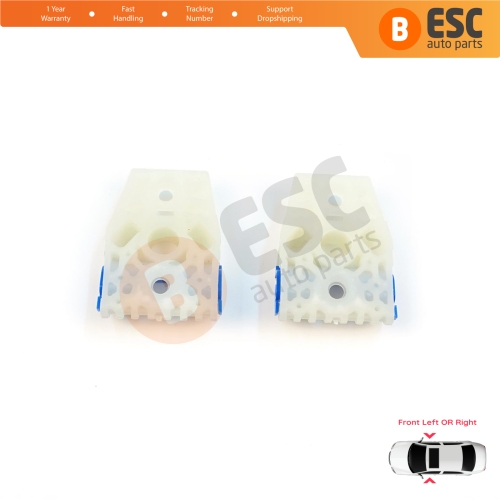 Window Regulator Repair Clips A+B Front for VW Golf MK5 2003-2009 Jetta A5 1K 2005-2010 1K4837461