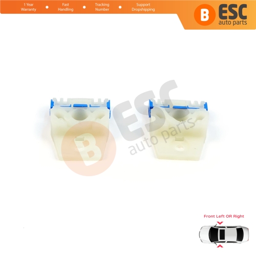 Window Regulator Repair Clips A+B Front for VW Golf MK5 2003-2009 Jetta A5 1K 2005-2010 1K4837461