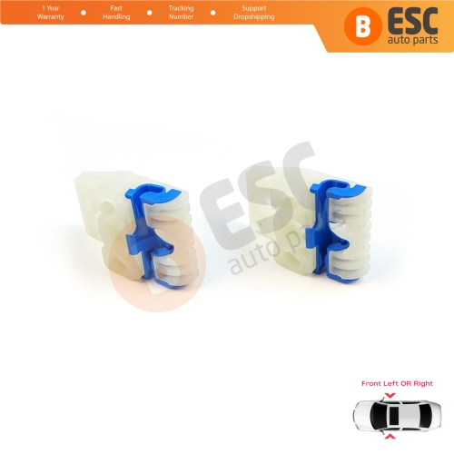 Window Regulator Repair Clips A+B Front for VW Golf MK5 2003-2009 Jetta A5 1K 2005-2010 1K4837461