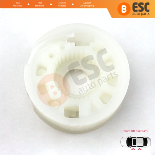 Window Regulator Repair Cable Roll Gear Reel Wheel Pulley Front OR Rear Left Doors for VW BMW Seat 3AA837755-3AA839755