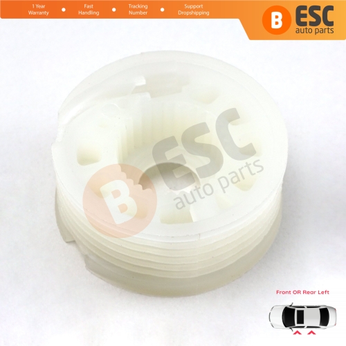 Window Regulator Repair Cable Roll Gear Reel Wheel Pulley Front OR Rear Left Doors for VW BMW Seat 3AA837755-3AA839755