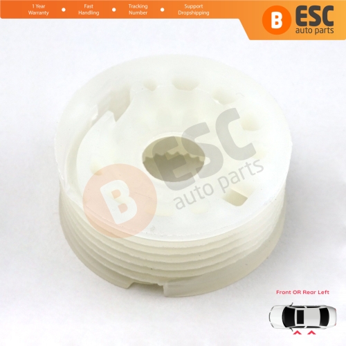 Window Regulator Repair Cable Roll Gear Reel Wheel Pulley Front OR Rear Left Doors for VW BMW Seat 3AA837755-3AA839755