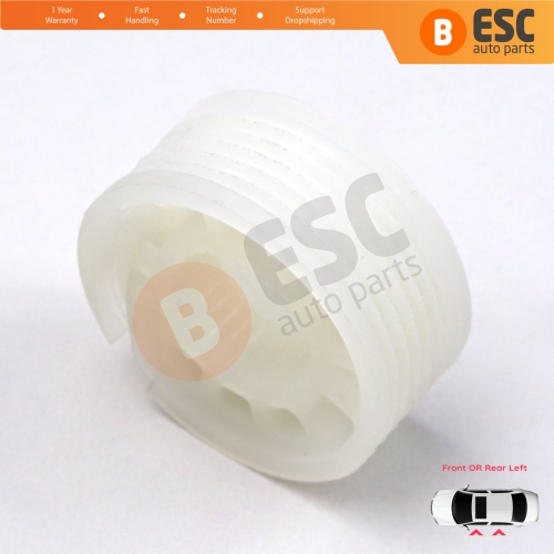 Window Regulator Repair Cable Roll Gear Reel Wheel Pulley Front OR Rear Left Doors for VW BMW Seat 3AA837755-3AA839755