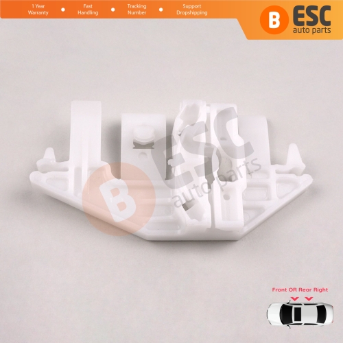 Window Regulator Repair Clips Front or Rear Right for Peugeot 406 8B 8E/F 1995-2004 4/5 Door 9222F4 922457