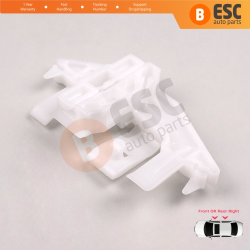 Window Regulator Repair Clips Front or Rear Right for Peugeot 406 8B 8E/F 1995-2004 4/5 Door 9222F4 922457