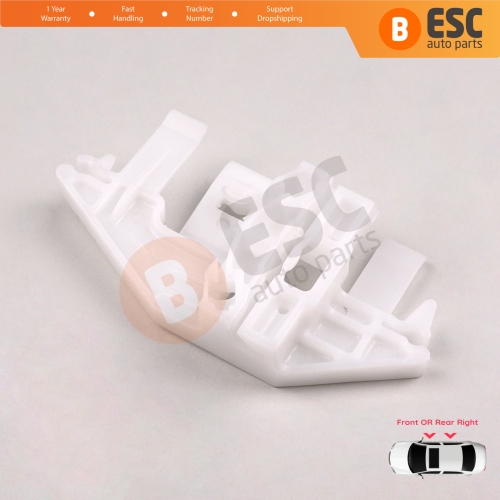 Window Regulator Repair Clips Front or Rear Right for Peugeot 406 8B 8E/F 1995-2004 4/5 Door 9222F4 922457