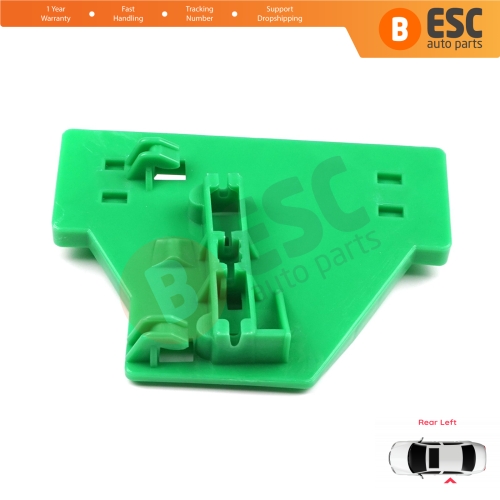 Window Regulator Repair Clips Rear Left for Audi A4 B6 8E2 8E5 B7 8EC 8ED Seat Exeo 3R 4/5 Door 8E0839461