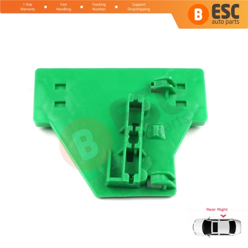 Window Regulator Repair Clips Rear Right for Audi A4 B6 8E2 8E5 B7 8EC 8ED Seat Exeo 3R 4/5 Door 8E0839462
