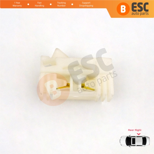 Window Regulator Repair Clips Rear Right Door for Vauxhall Opel Meriva MK1 A X03 2003-2010 93362664