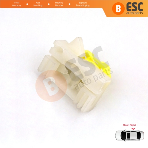 Window Regulator Repair Clips Rear Right Door for Vauxhall Opel Meriva MK1 A X03 2003-2010 93362664