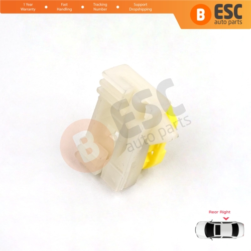 Window Regulator Repair Clips Rear Right Door for Vauxhall Opel Meriva MK1 A X03 2003-2010 93362664