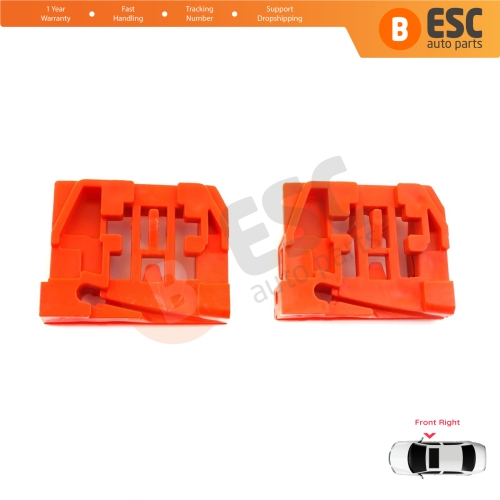 Window Regulator Repair Clips Front Right Door for VW Touran MK1 1T1 1T2 1T3 2003-2015 1T1837462