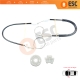 Window Regulator Repair Kit Front Left or Right Door for Renault Clio MK2 BB/CB 1998-2012 4/5 Door 7700842240 7700842241