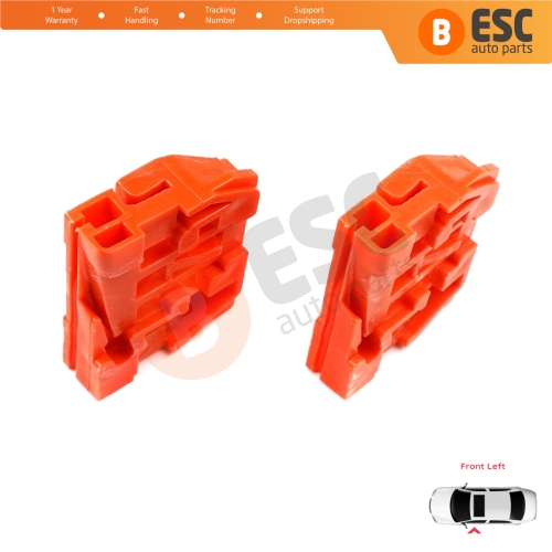 Window Regulator Repair Clips Front Left Door for VW Touran MK1 1T1 1T2 1T3 2003-2015 1T1837461