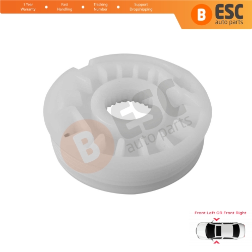 Window Regulator Repair Cable Roll Gear Reel Wheel Pulley Front-Rear Left or Right Door for VW Audi Skoda Seat 7L0837461 8E0839461