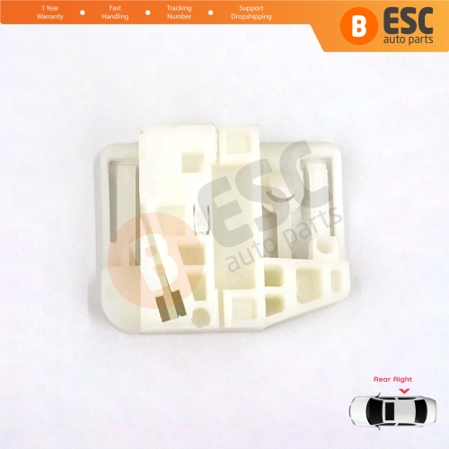 Window Regulator Repair Clips Rear Right Door for Renault Megane MK2 2002-2008 4/5 Door 82000280068