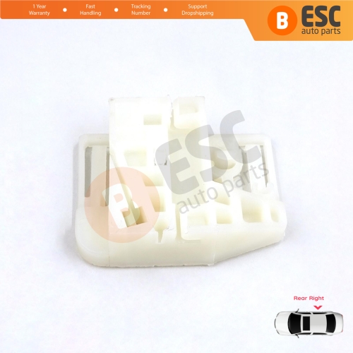 Window Regulator Repair Clips Rear Right Door for Renault Megane MK2 2002-2008 4/5 Door 82000280068