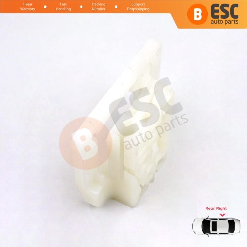 Window Regulator Repair Clips Rear Right Door for Renault Megane MK2 2002-2008 4/5 Door 82000280068