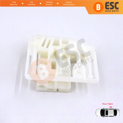 Window Regulator Repair Clips Rear Right Door for Renault Megane MK2 2002-2008 4/5 Door 82000280068