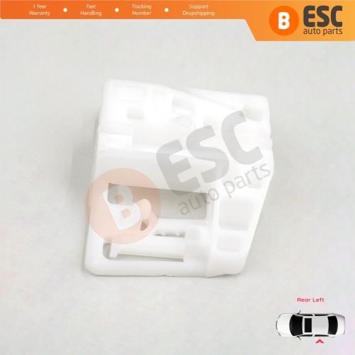 Window Regulator Repair Clips Rear Left Door for Renault Megane MK2 2002-2008 4/5 Door 8200028070